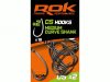 ROK - MEDIUM CURVE SHANK - teflon horog - 2-es