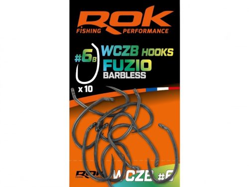 ROK - FUZIO - szakáll nélküli bojlis horog - 6