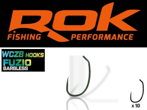 ROK - FUZIO - szakáll nélküli bojlis horog - 8