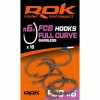 ROK - FULL CURVE BARBLESS - szakál nélküli bojlis horog - 8