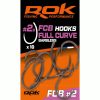 ROK - FULL CURVE BARBLESS - szakál nélküli bojlis horog - 8