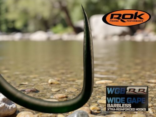 ROK - WIDE GAPE BARBLESS XTRA-REINFORCED Szakáll nélküli horog - 2 - WGB-RR