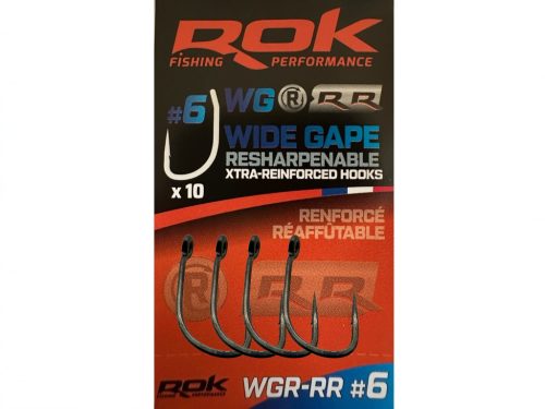 ROK - WIDE GAPE RESHARPENABLE REINFORCED horog - 6 - WGR-RR