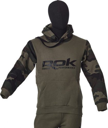 ROK - CAMO HOODIE - Kapucnis terep mintás pulóver - XL