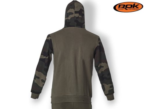 ROK - CAMO HOODIE - Kapucnis terep mintás pulóver - XXXL
