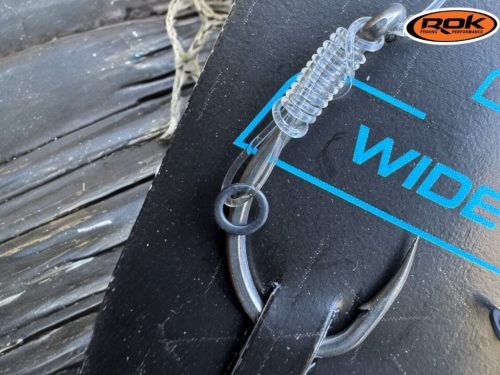 ROK LOOP RIG Wide Gape - 2db/csomag - előkötött horog - 8 - 0,32mm