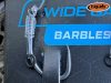ROK LOOP RIG Wide Gape Barbless - 2db/csomag - előkötött szakáll nélküli horog - 8 - 0,32mm