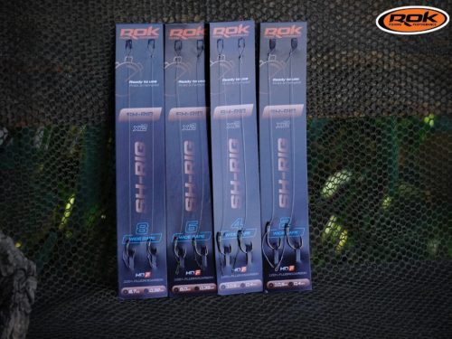 ROK SH-RIG Wide Gape - 2db/csomag - előkötött horog - 8 - 0,32mm