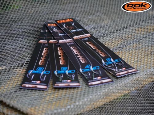 ROK SH-RIG Wide Gape - 2db/csomag - előkötött horog - 8 - 0,32mm