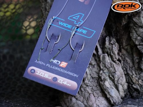ROK SH-RIG Wide Gape - 2db/csomag - előkötött horog - 8 - 0,32mm