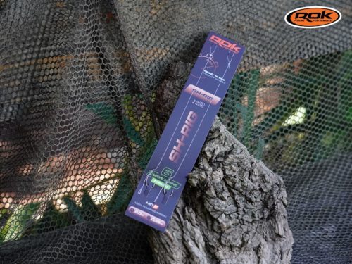 ROK SH-RIG Curve Shank Barbless - 2db/csomag - előkötött szakáll nélküli horog -  2 - 0,40mm