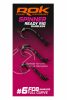 ROK SPINNER-RIG FULL CURVE - 3db/csomag - előkötött horog - 6 - Szakáll nélküli