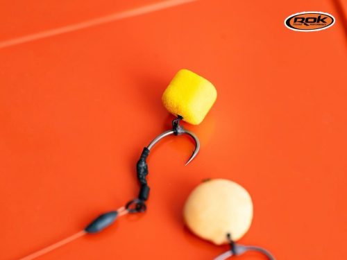ROK SPINNER-RIG FULL CURVE - 3db/csomag - előkötött horog - 8 - Szakáll nélküli