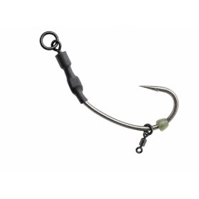   ROK SPINNER-RIG LONG CURVE SHANK - 3db/csomag - előkötött horog - 4 