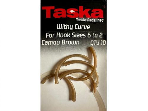 TASKA Carp - Withy Curve Creator - előke hajlító cső - horog méret 6 - 2 - terep barna
