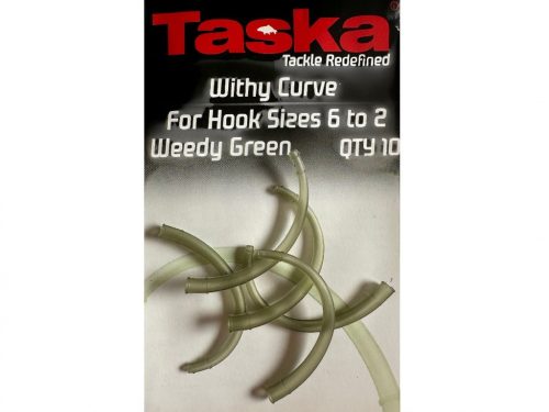 TASKA Carp - Withy Curve Creator - előke hajlító cső - horog méret 6 - 2 - hínár zöld