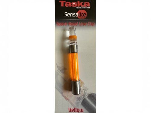 TASKA Carp - Sensalite Spare Head - Line Clip - swinger fej - sárga - 1 darab