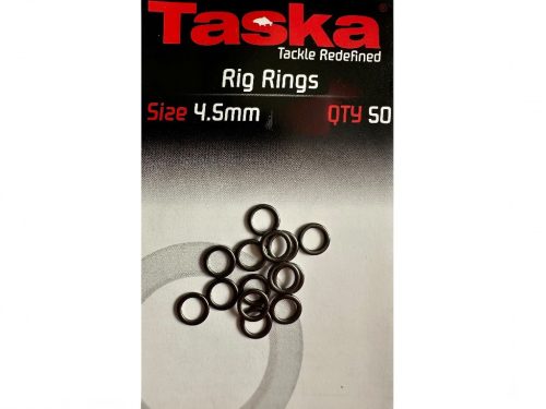 TASKA - Rig Rings - 4,5mm - Szerelék gyűrű - 50db/csomag