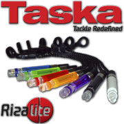 TASKA Carp - Rizalite Chunky Chain Line Clip Set Black