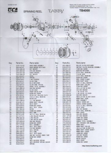 Tica TABBY 4000 elsőfékes pergető orsó - 8+1BB