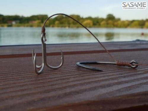 SASAME Tenka Treble hármas horog - Black Nickel - 2