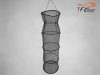 TF GEAR - RUBBER MESH KEEPNET - Karikás haltartó - 1,6m