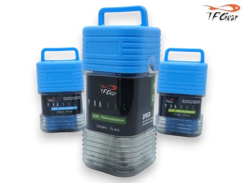 TF GEAR PVA BAG KIT PVA tasak + töltő - "L" - 70x140mm