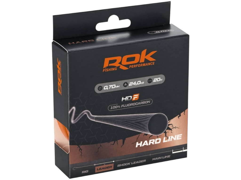ROK - FURTIV 100% FLUOROCARBON zsinór - 20m - 0,70mm